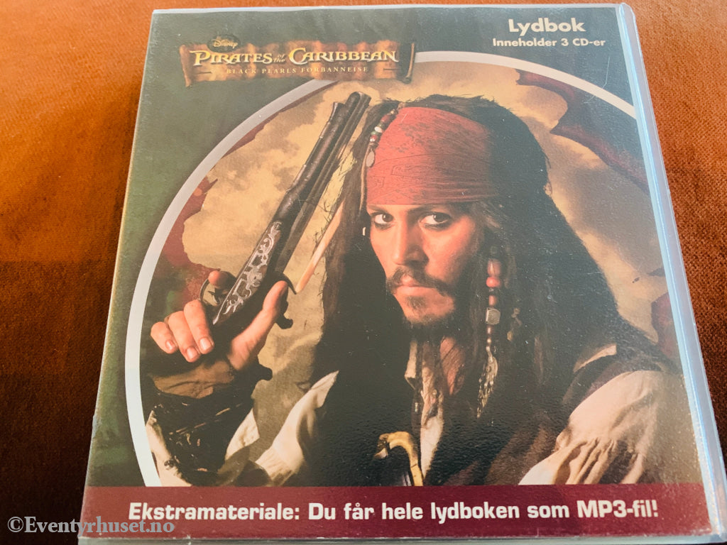 Disney. Pirates of the Caribbean: Black Pearls forbannelse. 2003. Lydbok på CD.