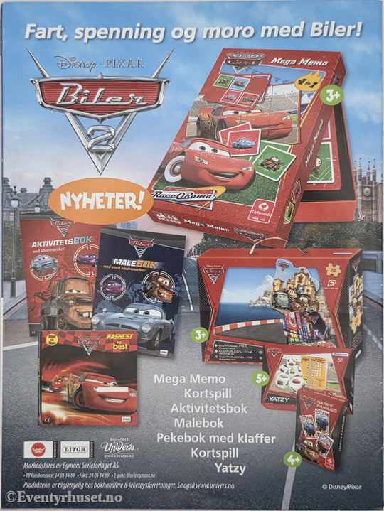 Disney • Pixar Biler. Aktivitetshefte.