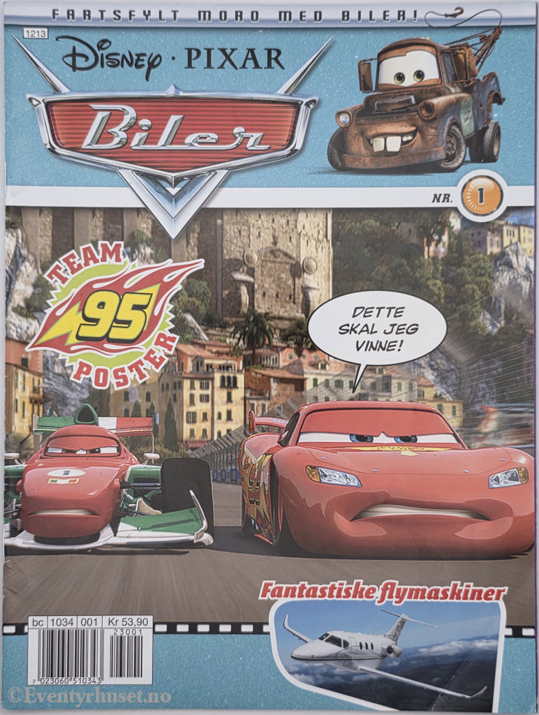 Disney • Pixar Biler. Aktivitetshefte.