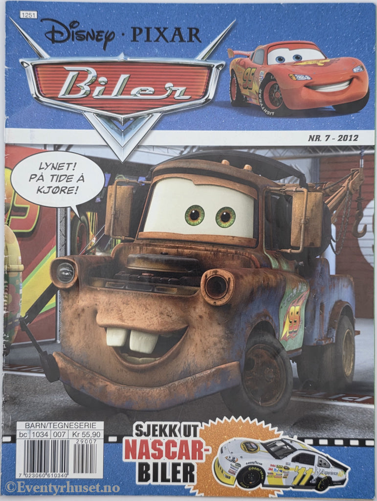 Disney • Pixar Biler. Aktivitetshefte.