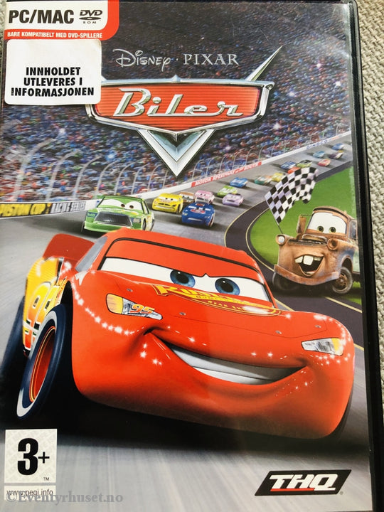 Disney Pixar. Biler (Cars). Pc Spill. Spill