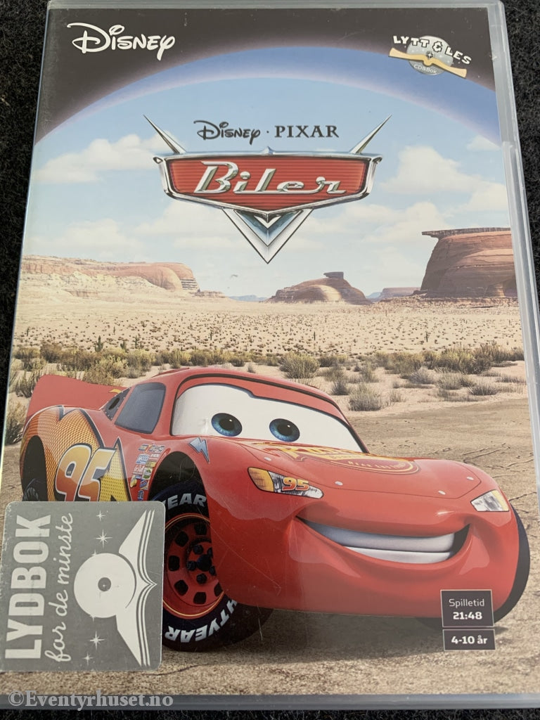 Disney Pixar. Biler Lytt & Les. 2006. Cd Bok.