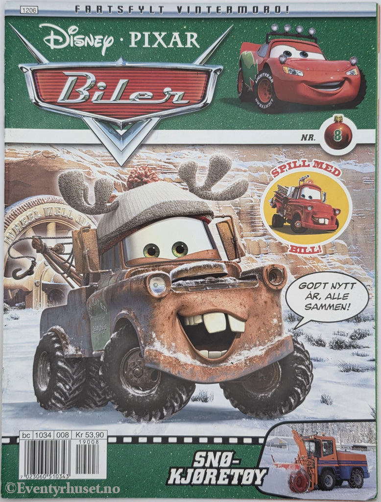 Disney•Pixar Biler Nr. 8 – Snø-kjøretøy . Aktivitetshefte.