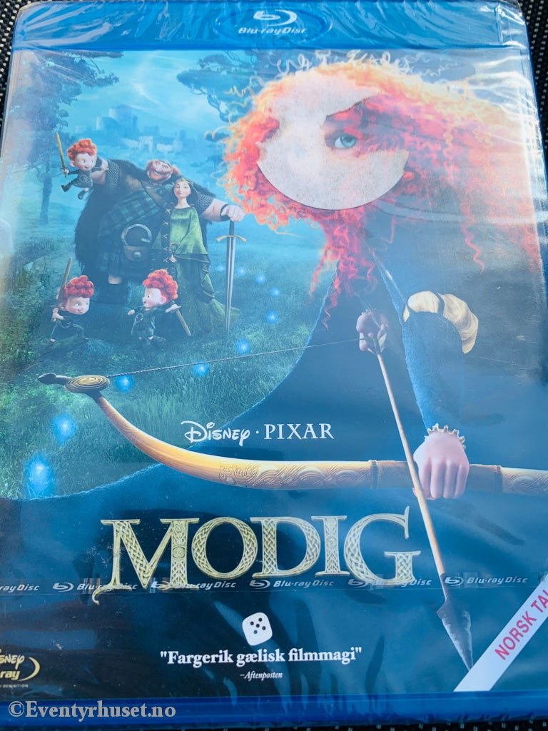 Disney Pixar Blu Ray. Modig. Ny I Plast! Blu-Ray Disc