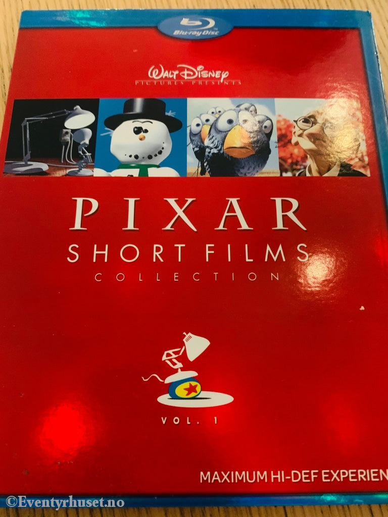 Disney Pixar Blu-Ray Slipcase. Short Film Collection. Blu-Ray Disc