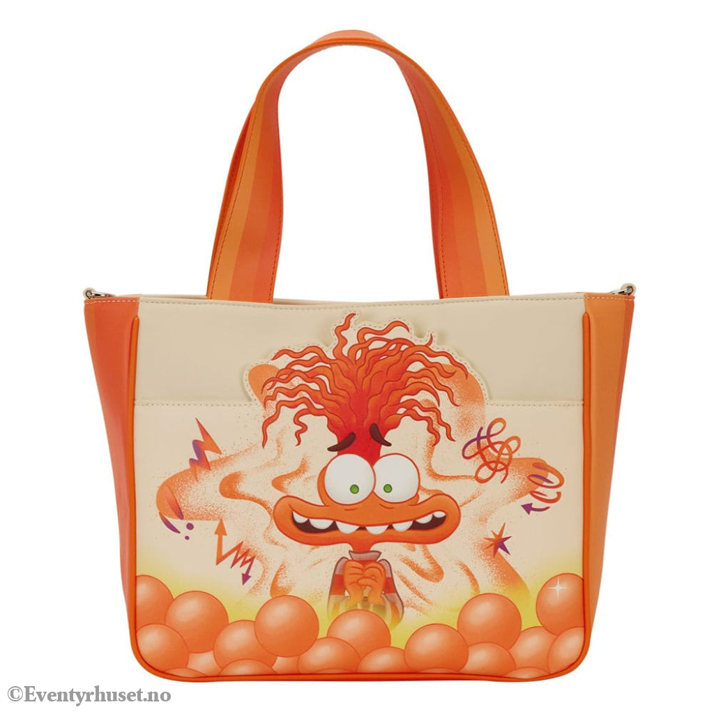 Disney/Pixar by Loungefly Crossbody with Coin Bag Inside Out 2 Anxiety Fashion & Accessories