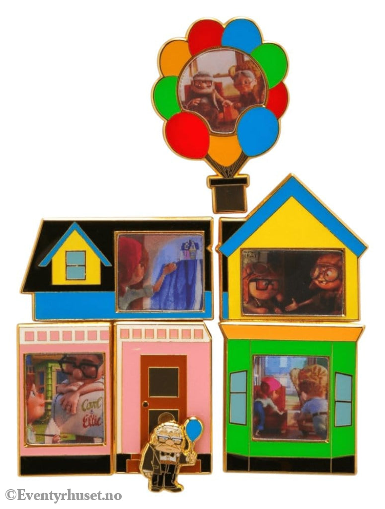 Disney Pixar by Loungefly Enamel Pins Blind Box UP Lenticular Puzzle Display (18) Fashion & Accessories