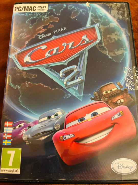 Disney Pixar Cars 2. PC spill.