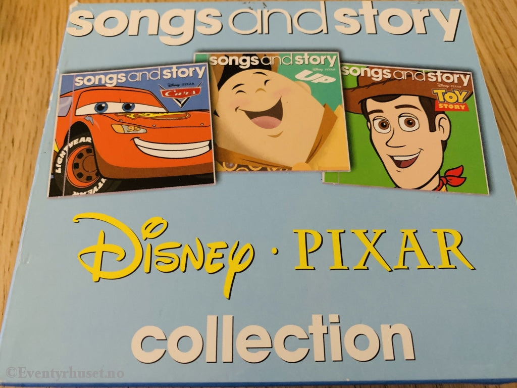Disney Pixar Collection. Songs And Story. 3 X Cd. Cd