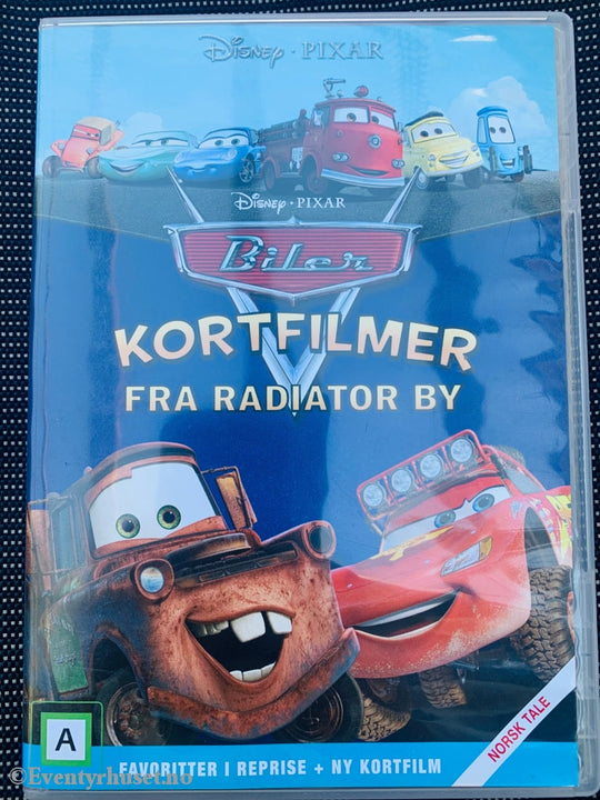 Disney Pixar Dvd. Biler - Kortfilmer Fra Radiator By. Dvd