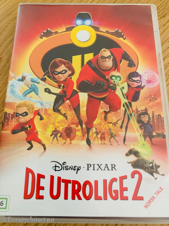 Disney Pixar Dvd. De Utrolige 2. Dvd