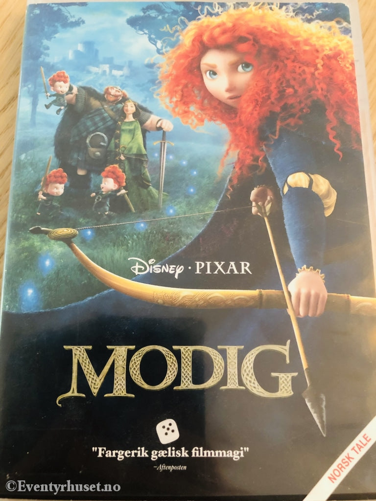 Disney Pixar Dvd. Modig. 2012. Dvd