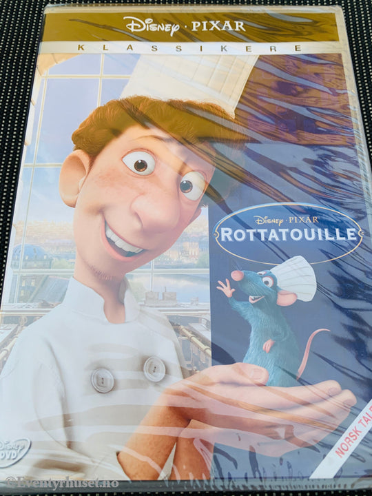 Disney Pixar DVD. Rottatouille. 2007. Ny i plast! DVD