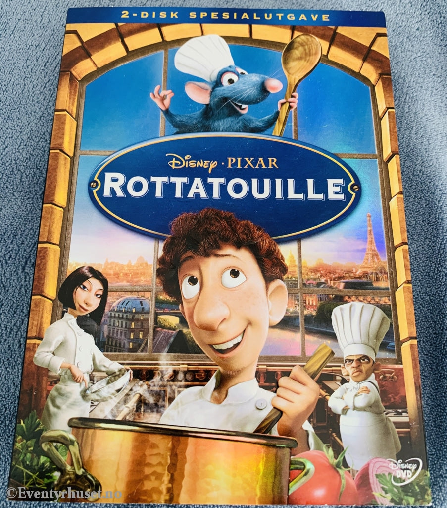 Disney Pixar Dvd Slipcase. Rottatouille. 2007.