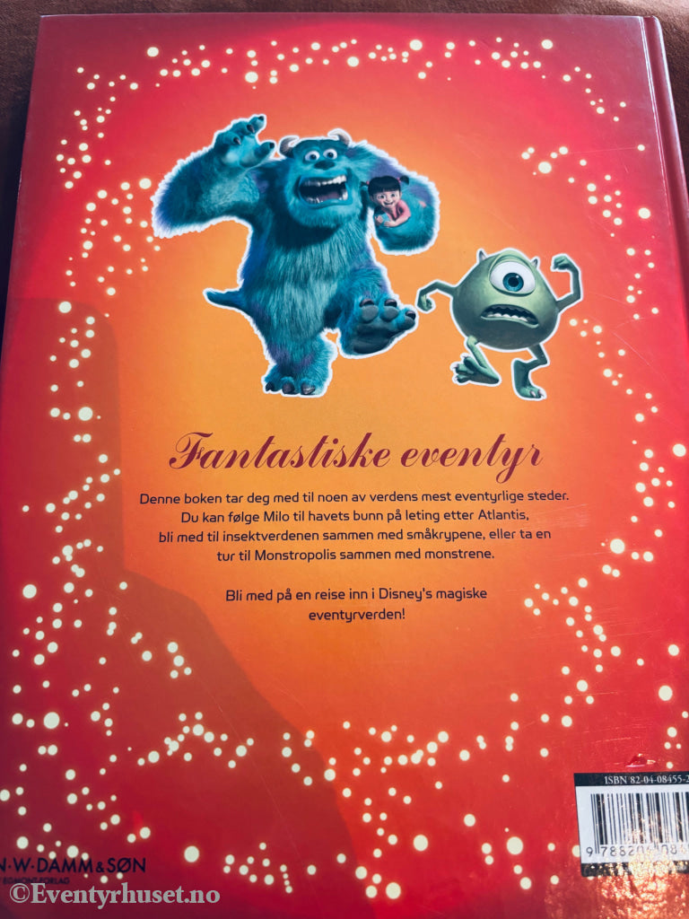 Disney Pixar Fantastiske eventyr. Bok.