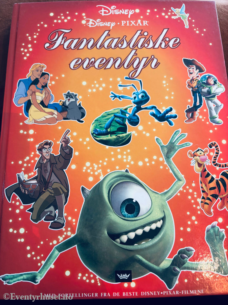 Disney Pixar Fantastiske eventyr. Bok.