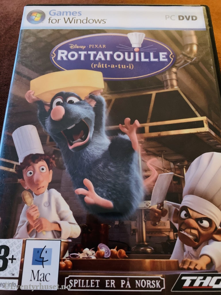 Disney Pixar Pc-Spill. Rottatouille. Pc Spill