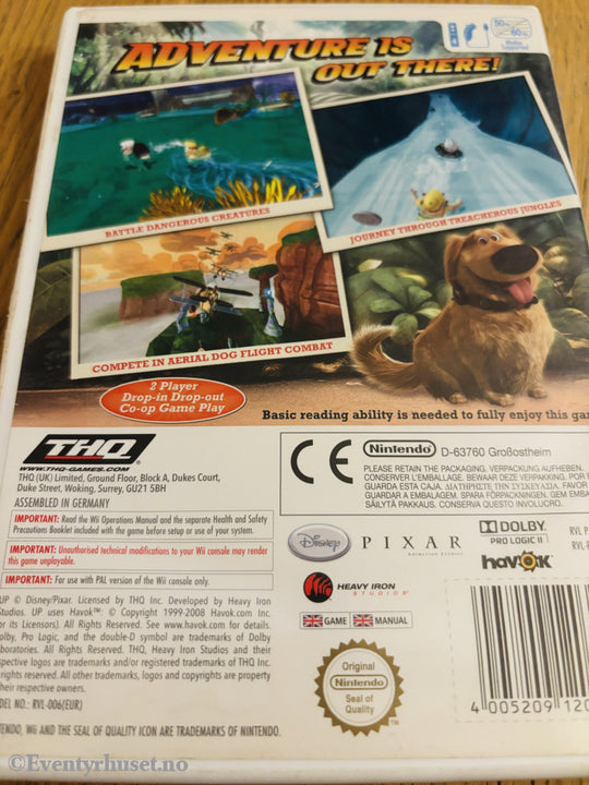 Disney Pixar UP . Nintendo Wii.