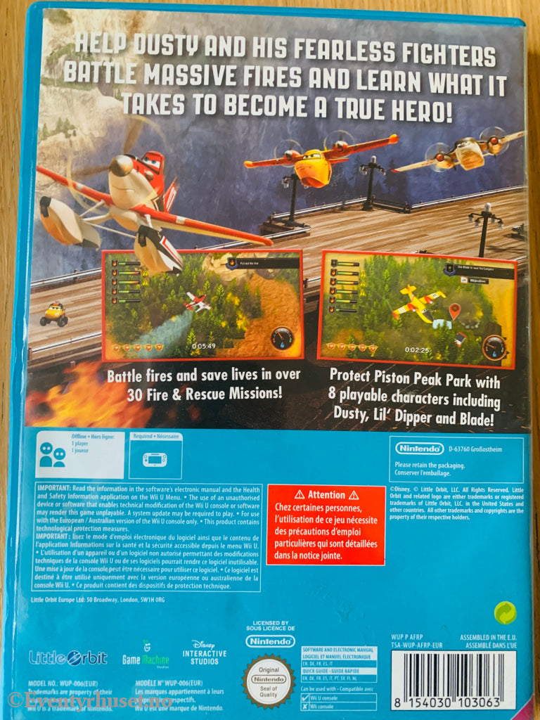 Disney Planes - Fire & Rescue. Wii U. Wii U