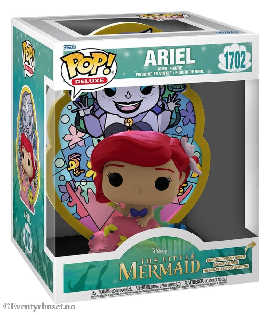 Disney POP! Deluxe Vinyl Figure Ariel(Glass) 9 cm Collectibles