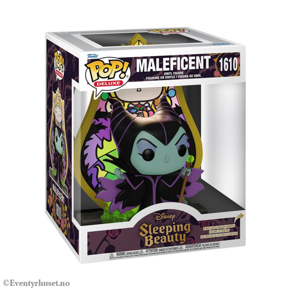 Disney POP! Deluxe Vinyl Figure Maleficent (Glass) 9 cm Collectibles
