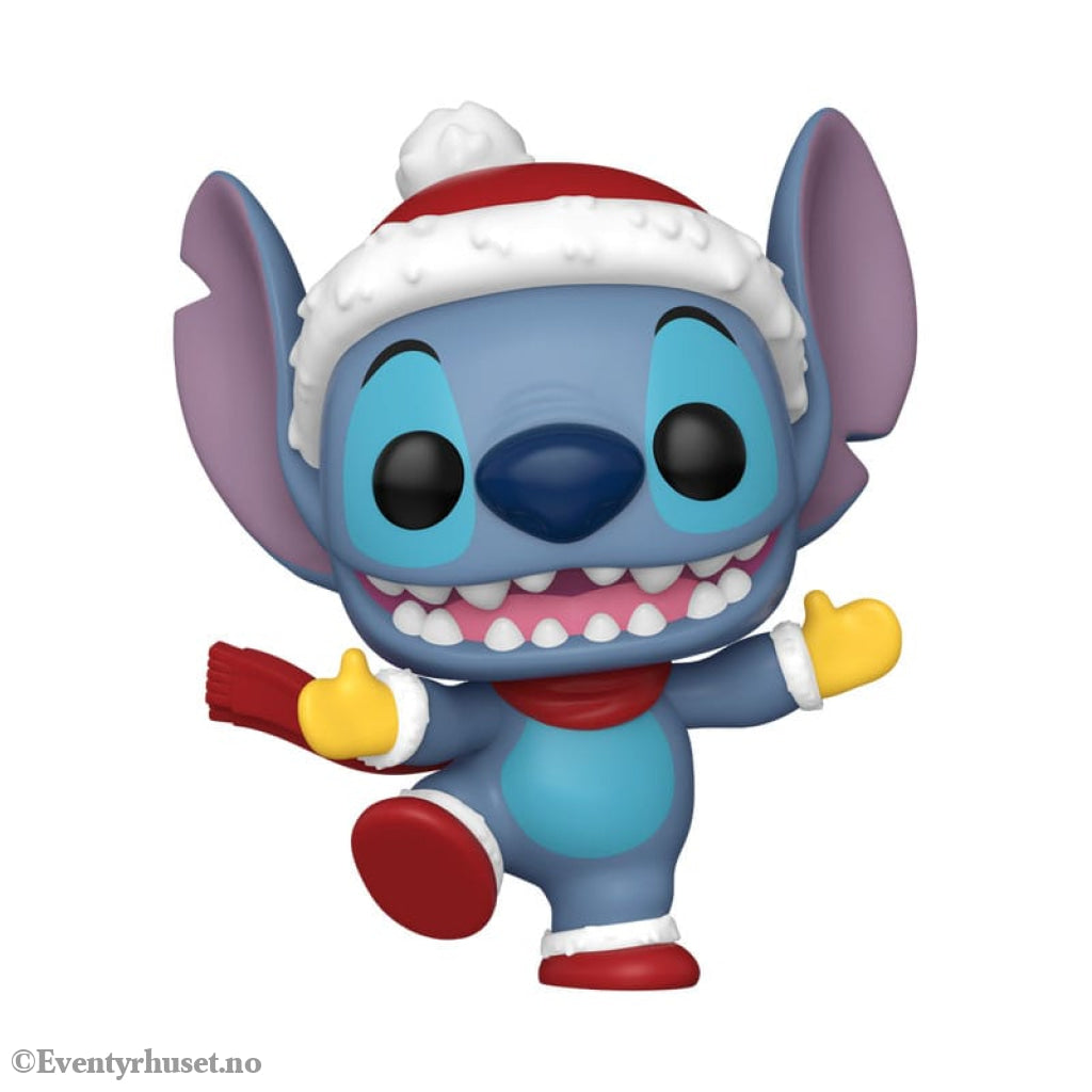 Disney POP! Vinyl Figure Holiday Stitch w/Hat 9 cm Collectibles