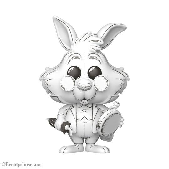 Disney POP! Vinyl Figure Sketched- White Rabbit 9 cm Collectibles