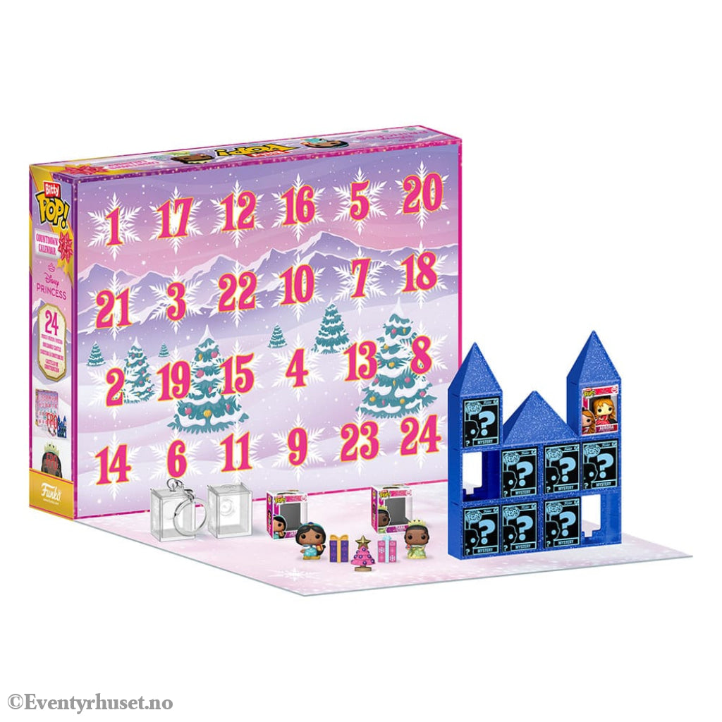Disney Princess Bitty POP! 24 Day Advent Calendar Countdown Collectibles