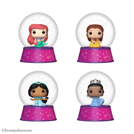 Disney Princess by Loungefly Pins Blind Snow Globes Snowglobes Display (12) Fashion & Accessories