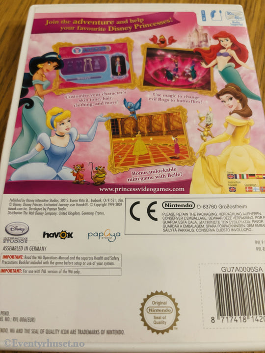 Disney Princess: Enchanted Journey . Nintendo Wii.