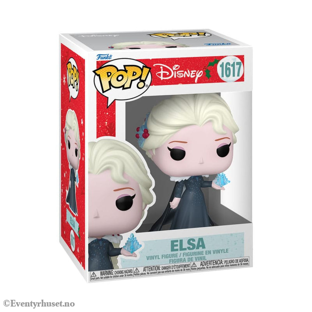 Disney Princess POP! Vinyl Figure Holiday Elsa 9 cm Collectibles