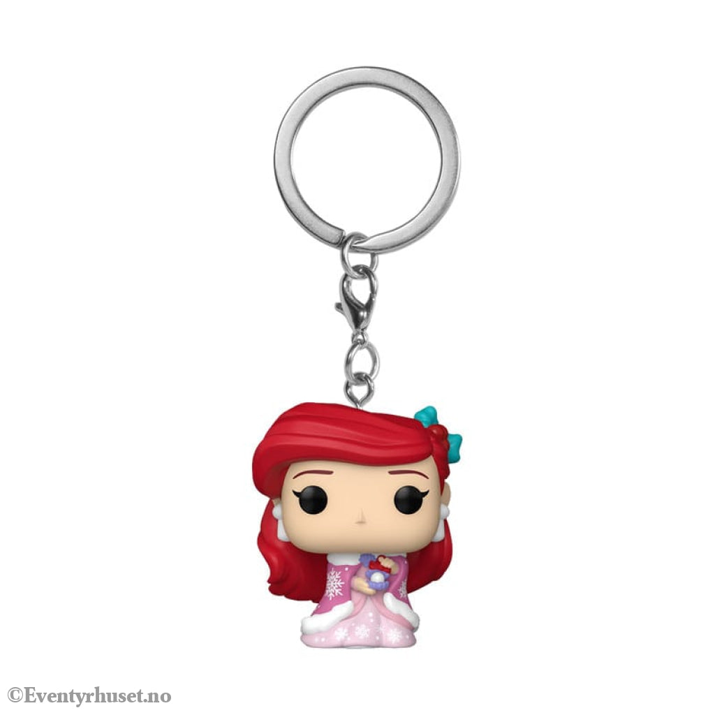 Disney Princess POP! Vinyl Keychains 4 cm Holiday Ariel Display (12) Fashion & Accessories