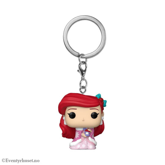 Disney Princess POP! Vinyl Keychains 4 cm Holiday Ariel Display (12) Fashion & Accessories