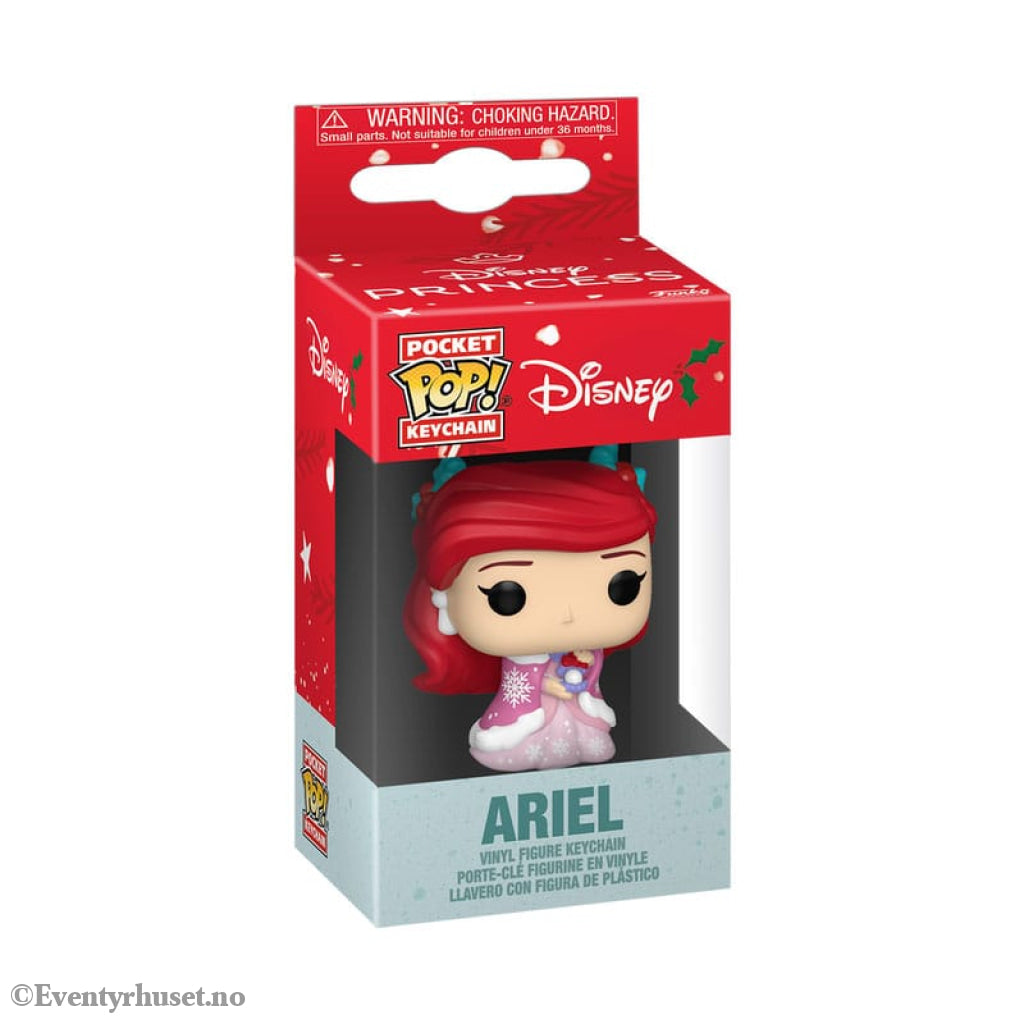 Disney Princess POP! Vinyl Keychains 4 cm Holiday Ariel Display (12) Fashion & Accessories