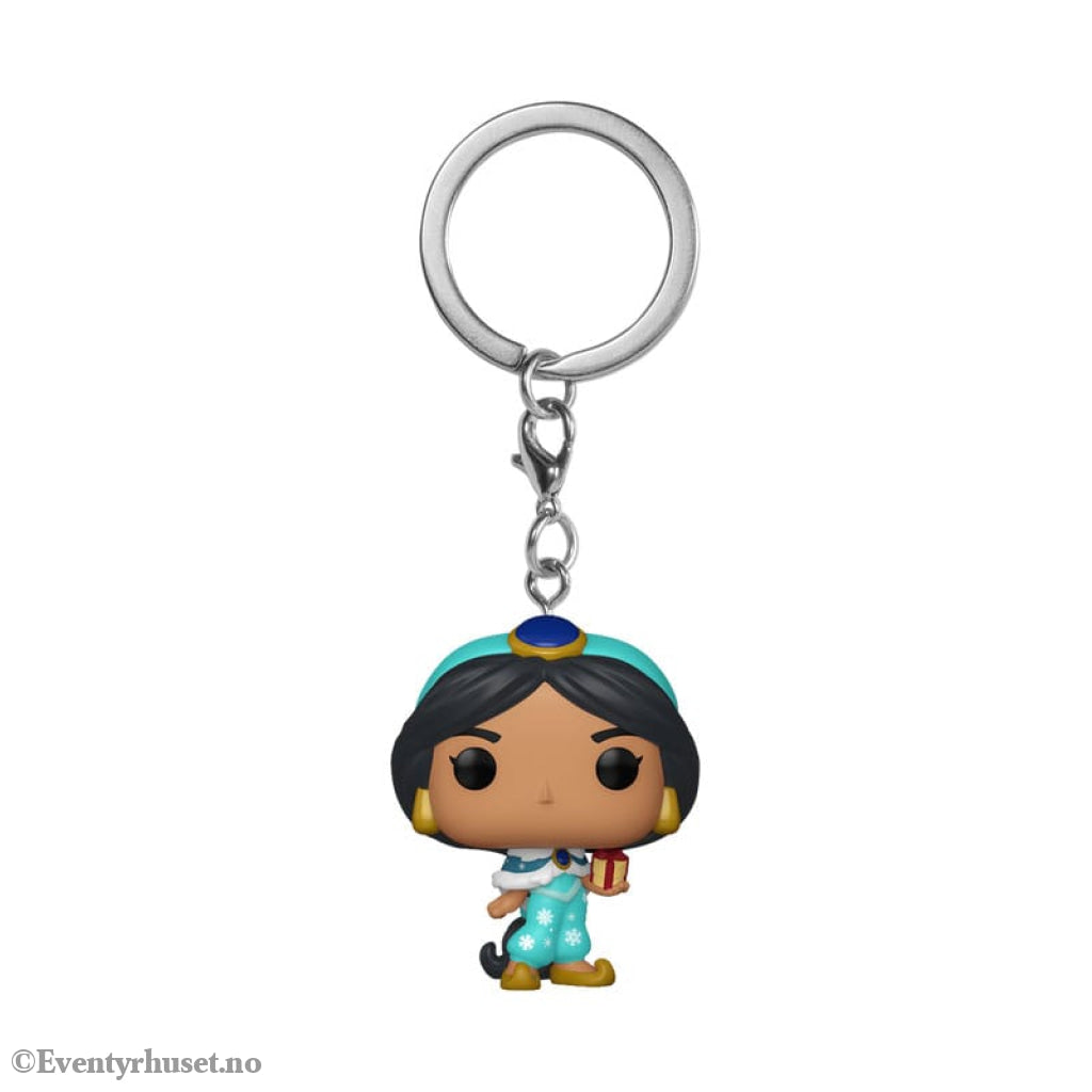 Disney Princess POP! Vinyl Keychains 4 cm Holiday Jasmine Display (12) Fashion & Accessories
