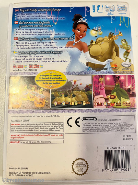 Disney Princess & The Frog. Nintendo Wii. Wii