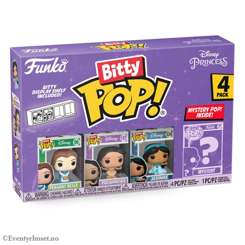 Disney Princesses Bitty POP! Vinyl Figure 4-Pack Belle 2,5 cm Collectibles