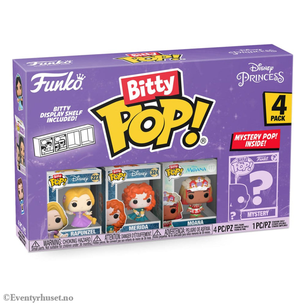 Disney Princesses Bitty POP! Vinyl Figure 4-Pack Rapunzel 2,5 cm Collectibles