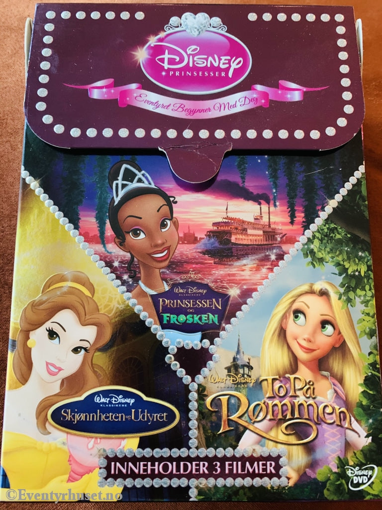 Disney Prinsesser. Dvd Samleboks.