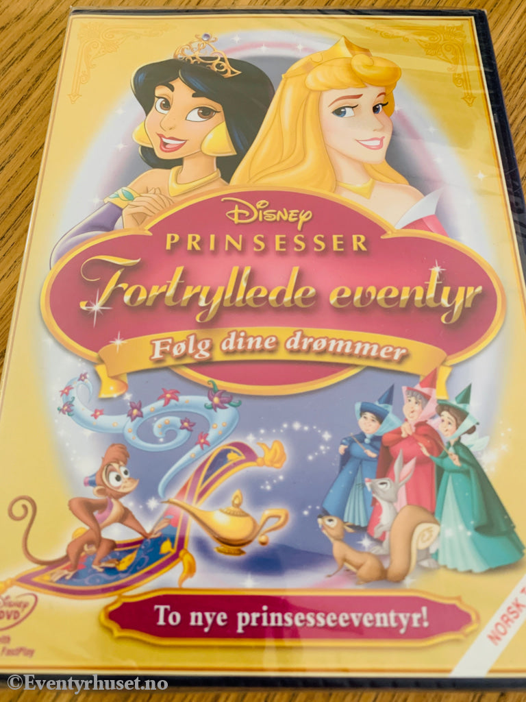 Disney Prinsesser – Fortryllede eventyr: Følg dine drømmer . 2007 . DVD. Ny i plast!