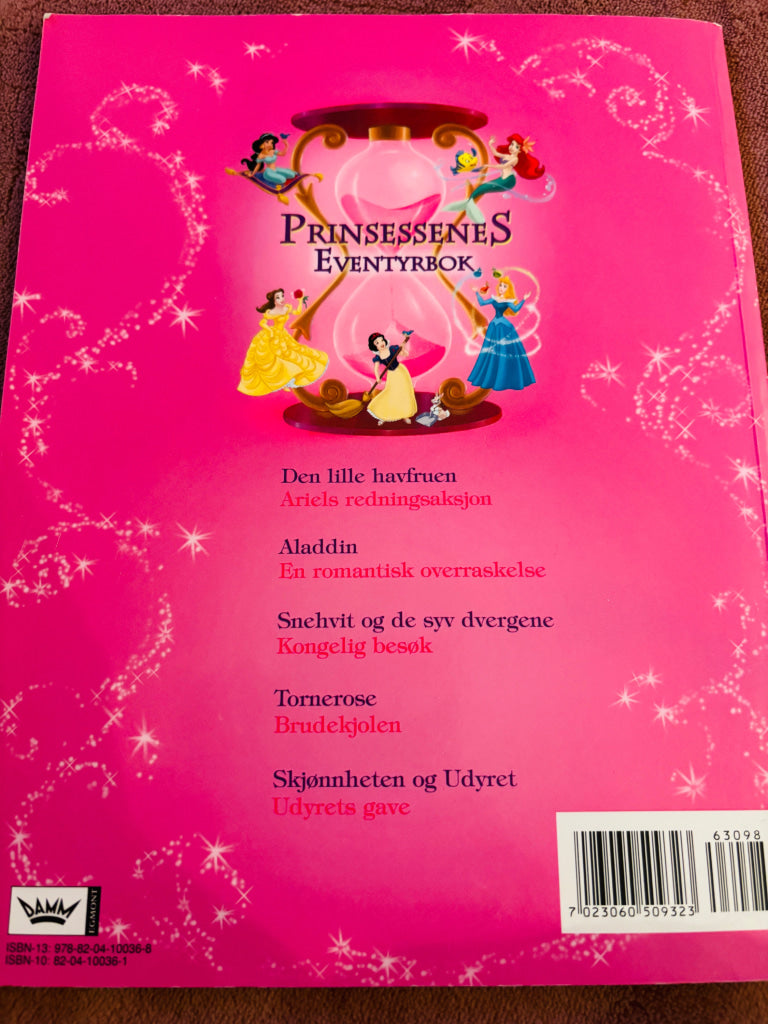 Disney Prinsesser – Prinsessenes Eventyrbok. Bok.