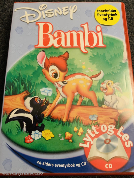 Disney Read Along. Bambi. Lydbok