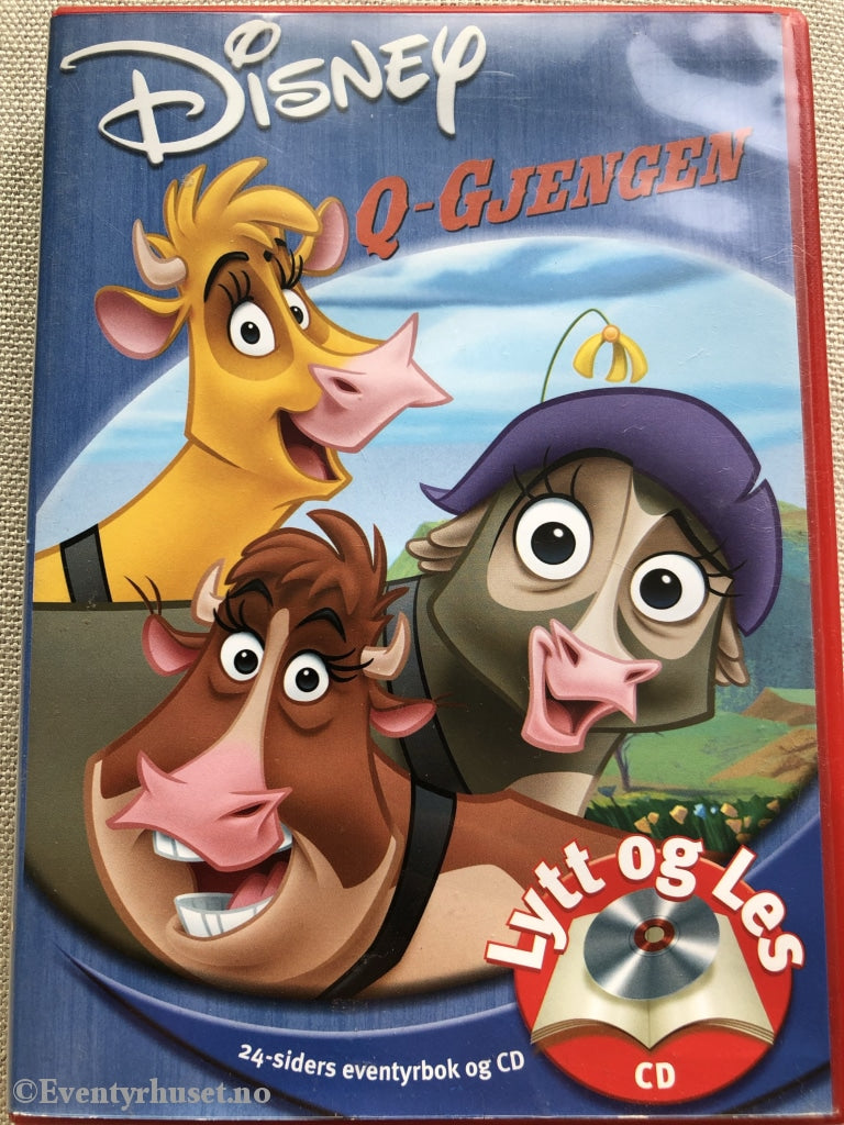 Disney Read Along. Q-Gjengen. Lydbok