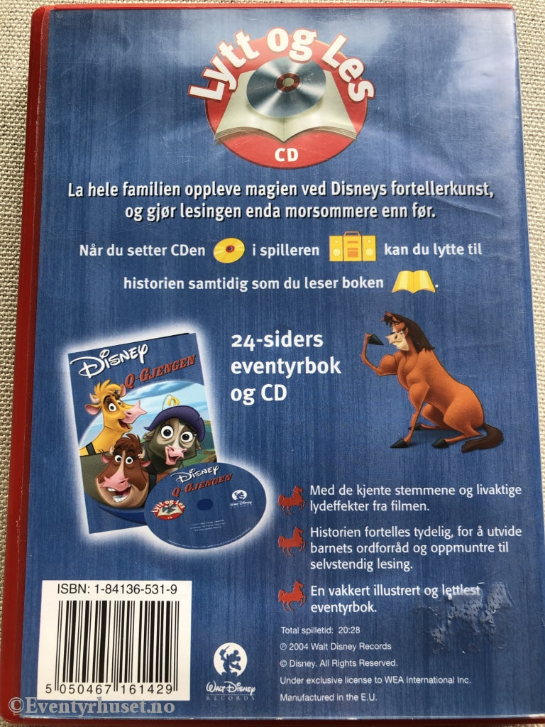 Disney Read Along. Q-Gjengen. Lydbok
