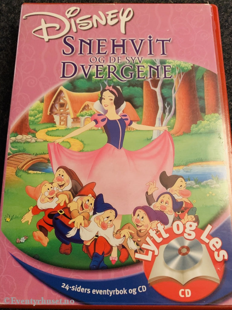 Disney Read Along. Snehvit Og De Syv Dvergene. Lydbok