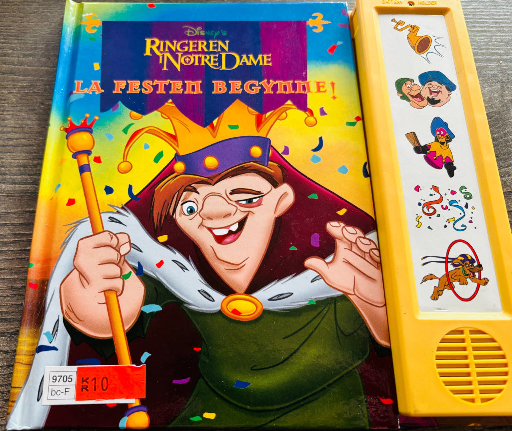 Disney – Ringeren i Notre Dame: La festen begynne! Bok.