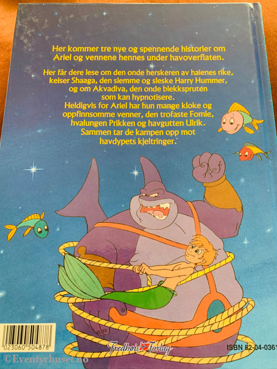 Disney´s Den Lille Havfruen - Mysterier På Havets Bunn. 1994. Eventyrbok
