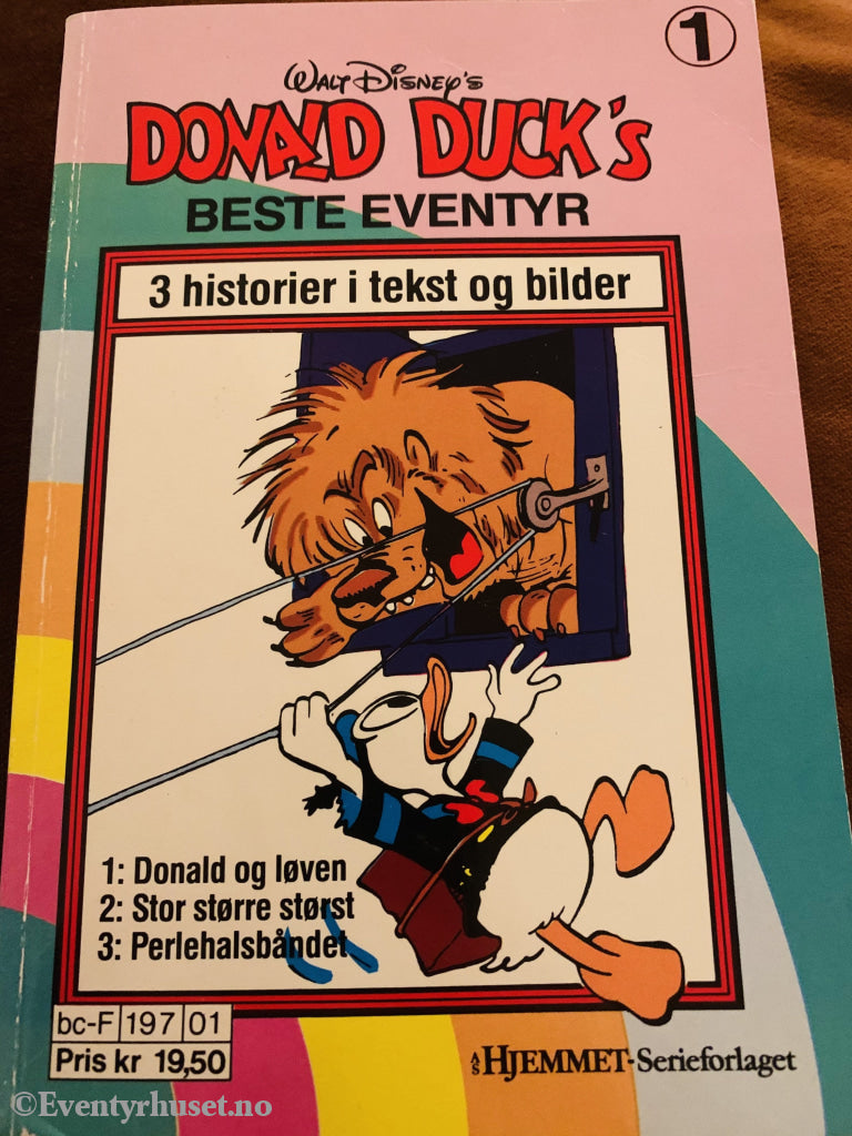 Disney´s Donald Duck´s Beste Eventyr. Vol. 1. Pocketbok