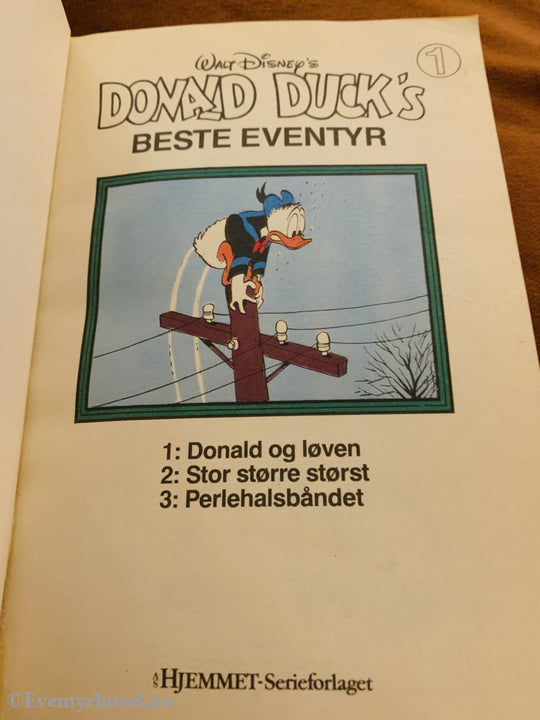 Disney´s Donald Duck´s Beste Eventyr. Vol. 1. Pocketbok