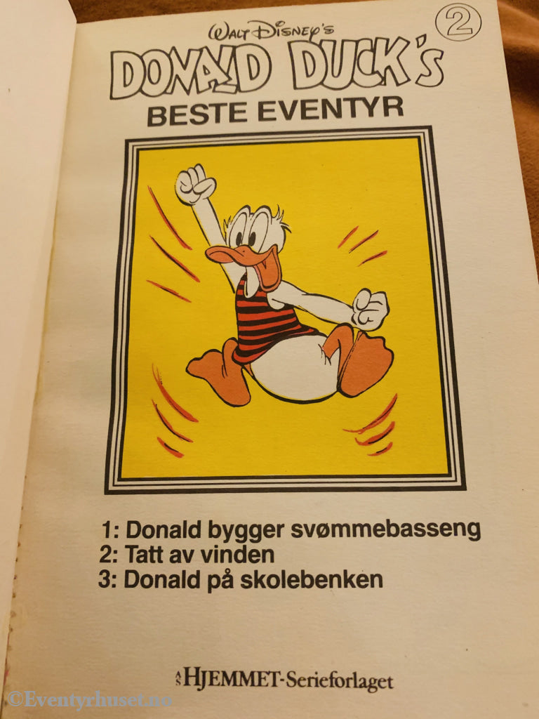 Disney´s Donald Duck´s Beste Eventyr. Vol. 2. Pocketbok